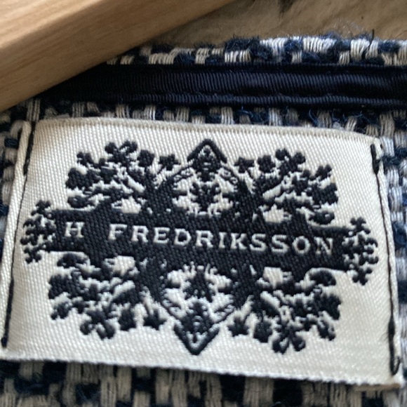 H Fredriksson Wool Dress Size Small - Picture 4 of 6